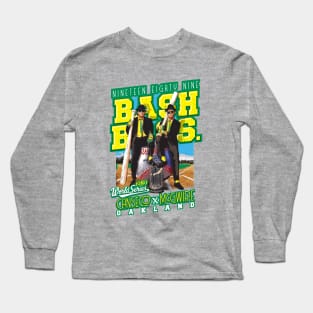 Bash Brothers Canseco McGwire vintage style T-shirt Long Sleeve T-Shirt